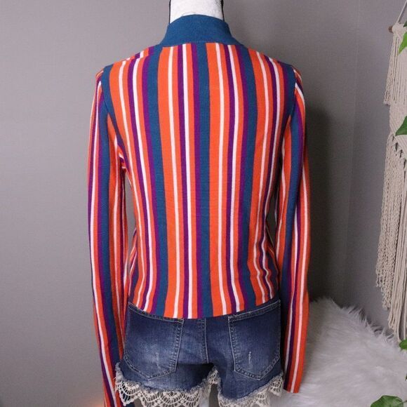 Victor Glemaud Multicolor Striped Top - Picture 4 of 7
